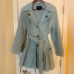 London Fog Trench with Removable Hood